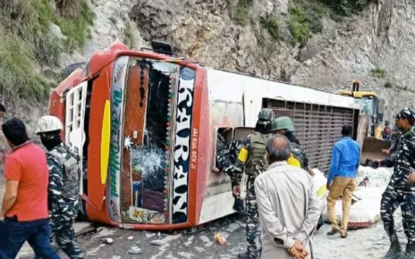 Bus Overturn